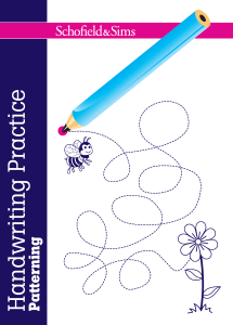 handwriting practice patterning cover front